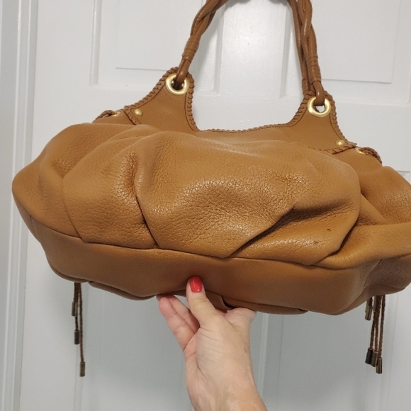 MAXX NEW YORK Pebble Grain Leather Shoulder/Hobo Bag - Picture 4 of 12